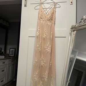 Nude Boho Maxi